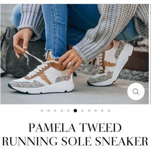 Pamela Tweed Sneakers